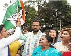 तृणमूल में शामिल हुए भाजपा विधायक मुकुटमणि अधिकारी