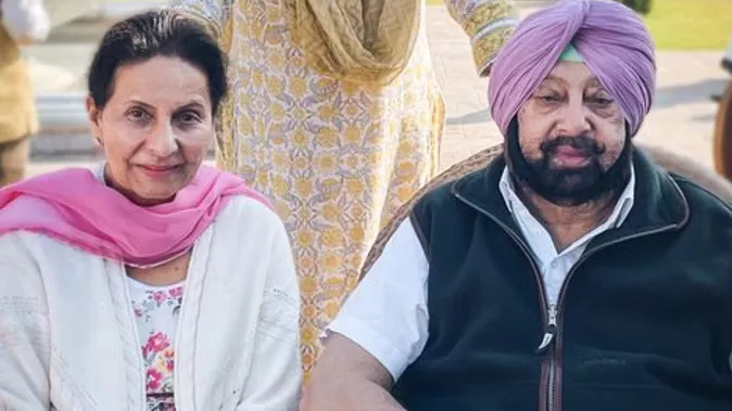 Captain Amarinder Singh's wife joins BJP