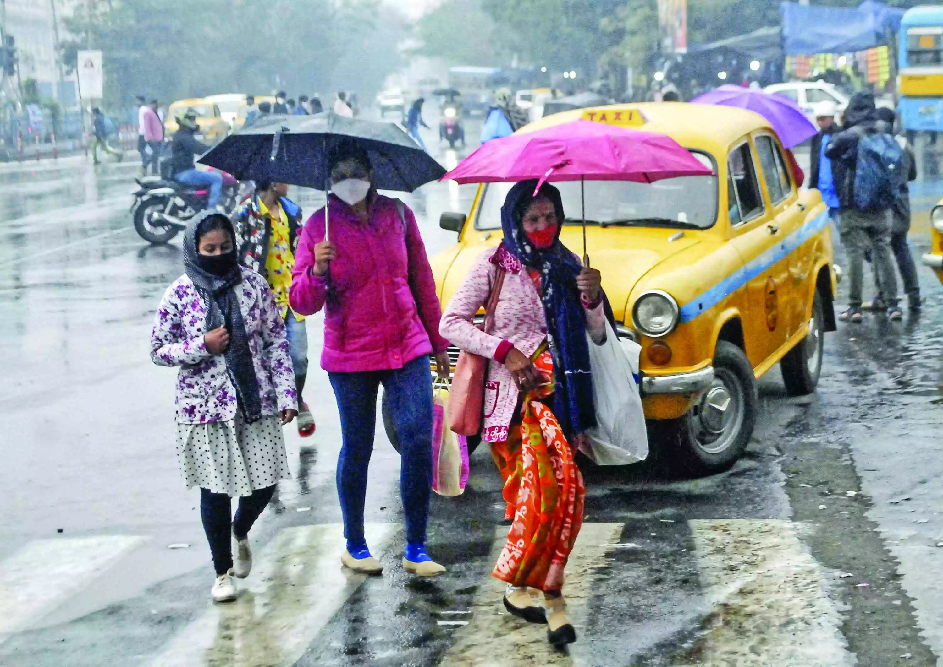 Kolkata's minimum temperature hits 18.9°C after rainfall