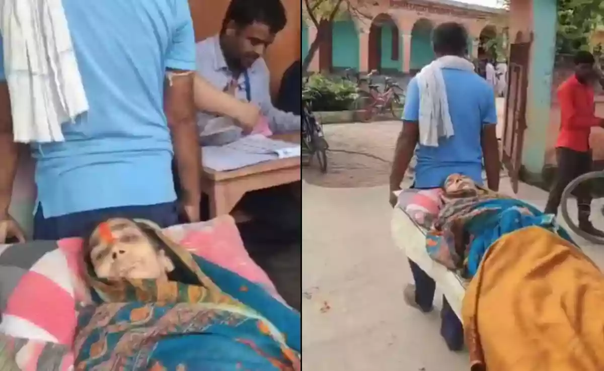 Cancer patient votes on stretcher in Bihar, defying illness in civic duty