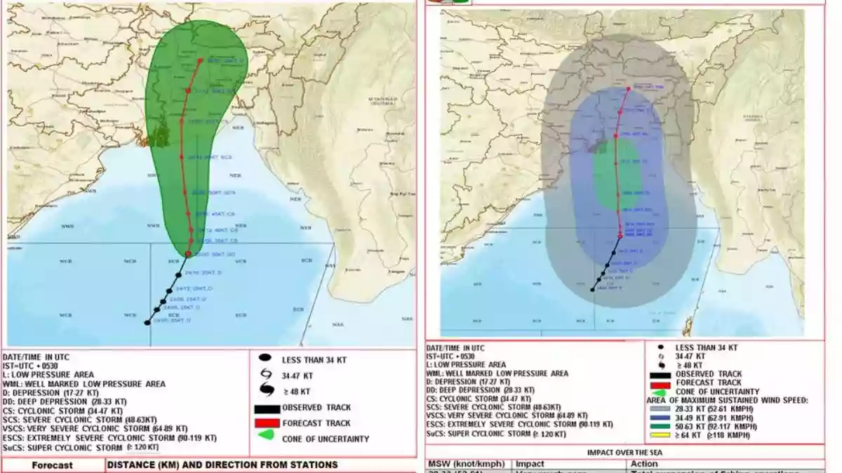 Cyclonic storm to hit Bay of Bengal today evening, IMD predicts heavy rainfall