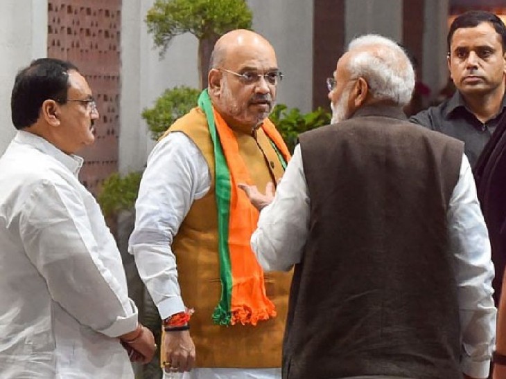 बहुमत से फिसलने पर हरकत में भाजपा, दिल्ली में बुला ली NDA की बैठक