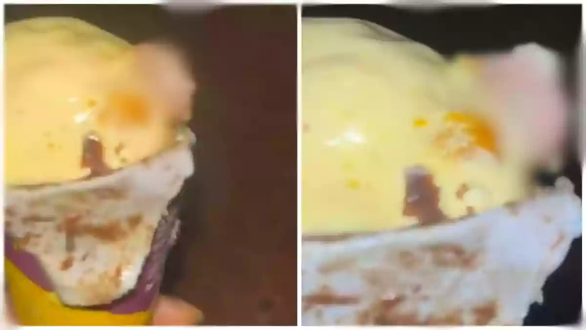 Shocking: human finger found in ice cream cone in Mumbai | see image