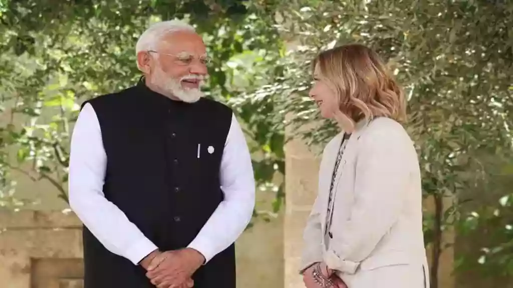 Modi and Meloni discuss strengthening Indo-Italian ties ahead of G7 summit