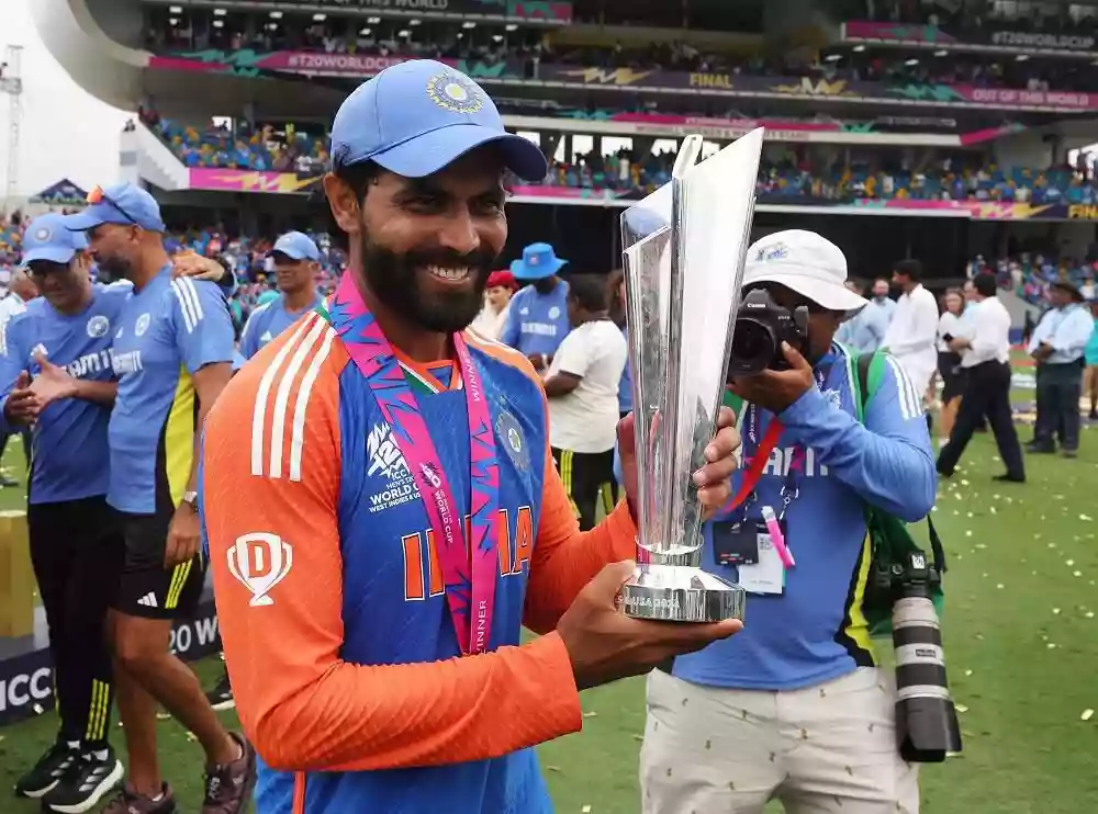 Ravindra Jadeja retires from T20Is after T20 World Cup triumph