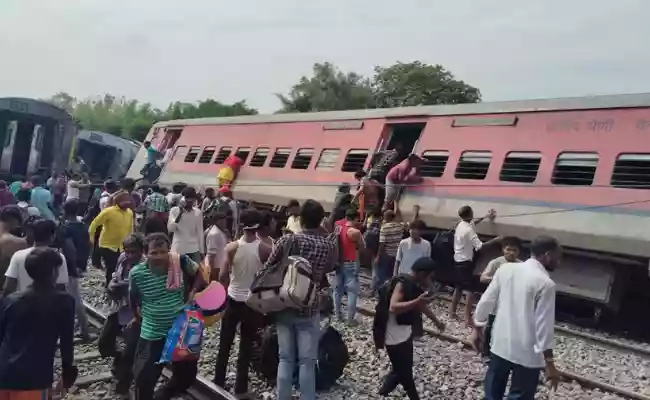 Over 10 coaches of Chandigarh-Dibrugarh express derail in UP, 4 dead & several injured