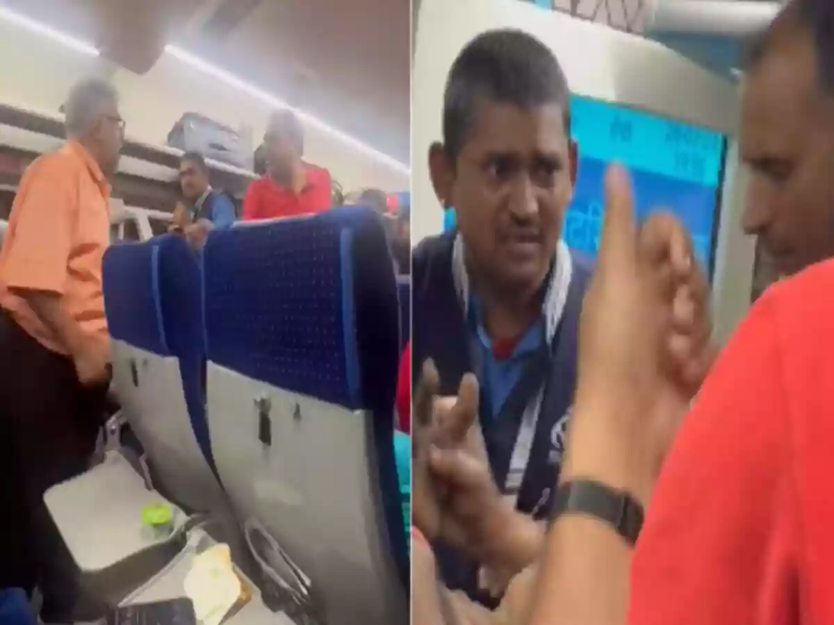 सावन में नॉन वेज खाना देनेवाले वेटर को वंदेभारत में यात्री ने थप्पड़ मारा