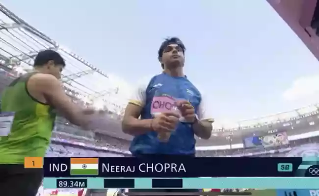 पहले ही थ्रो में नीरज चोपड़ा ने किया कमाल, फाइनल में किया क्वालीफाई