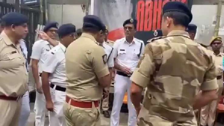 CISF recce at RG Kar Hospital after SC's hearing yesterday