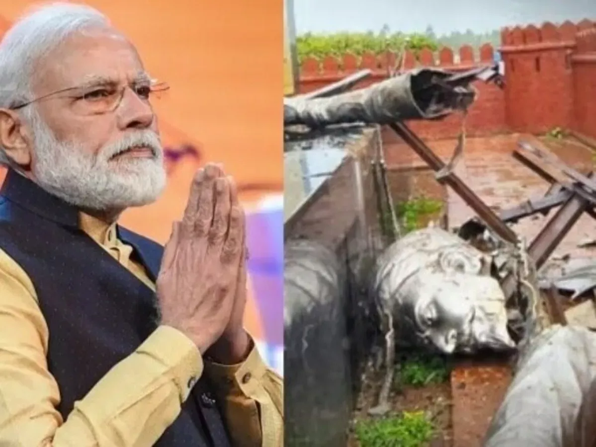 छत्रपति शिवाजी के चरणों में सिर झुकाकर माफी मांगता हूं; प्रतिमा गिरने पर PM मोदी