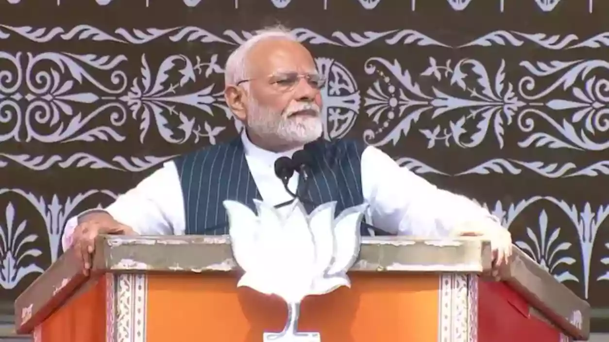 Modi slams Congress: 