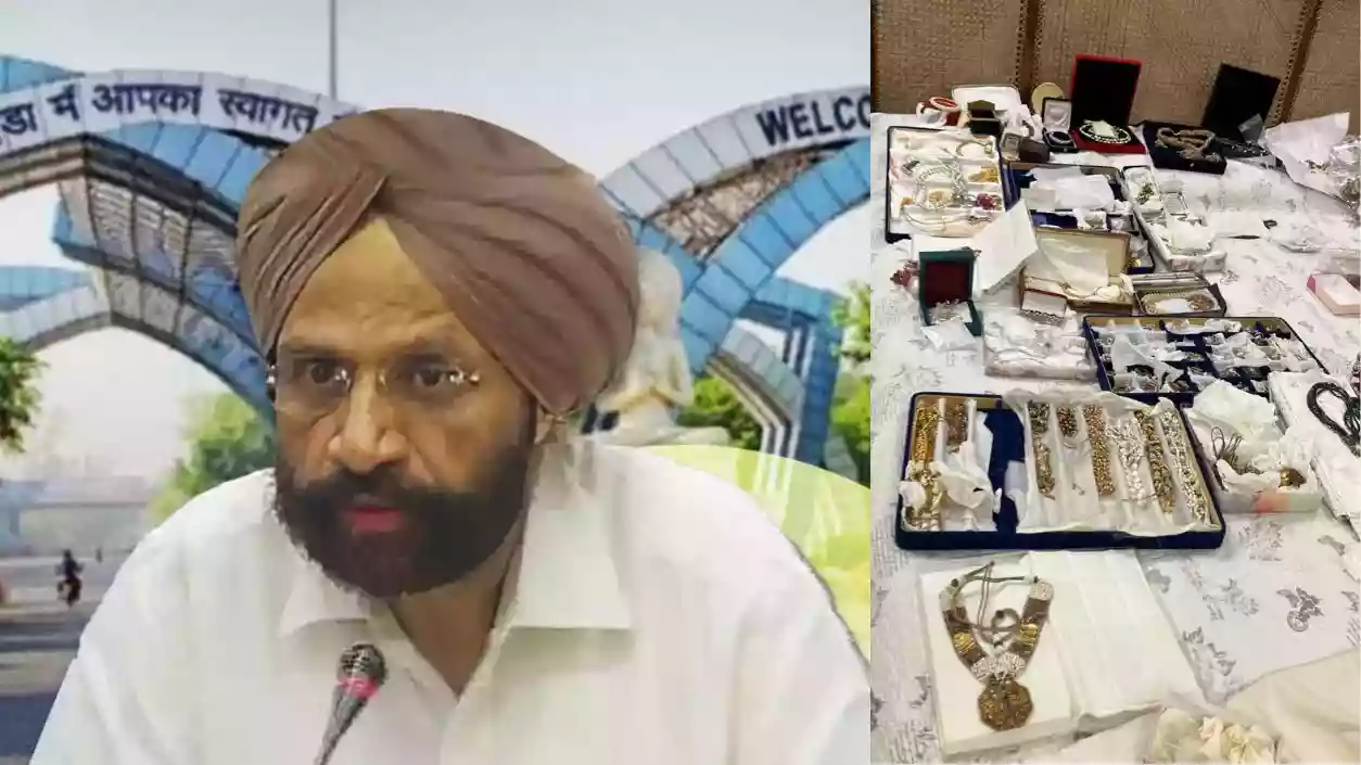 1 crore cash, diamond, and gold worth over 19 crores found from Noida Authority CEO's property