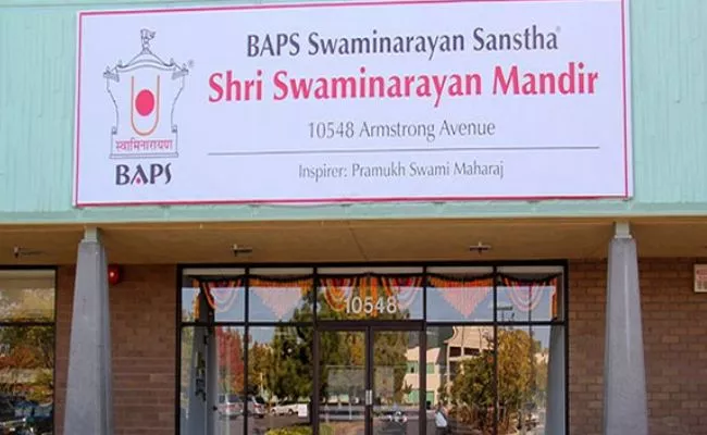 Temple in California desecrated with anti-hindu messages