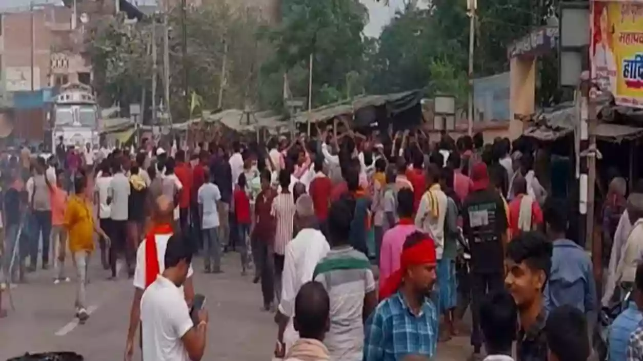 Idols vandalised inside Bhagalpur temple; protest erupts in Bihar
