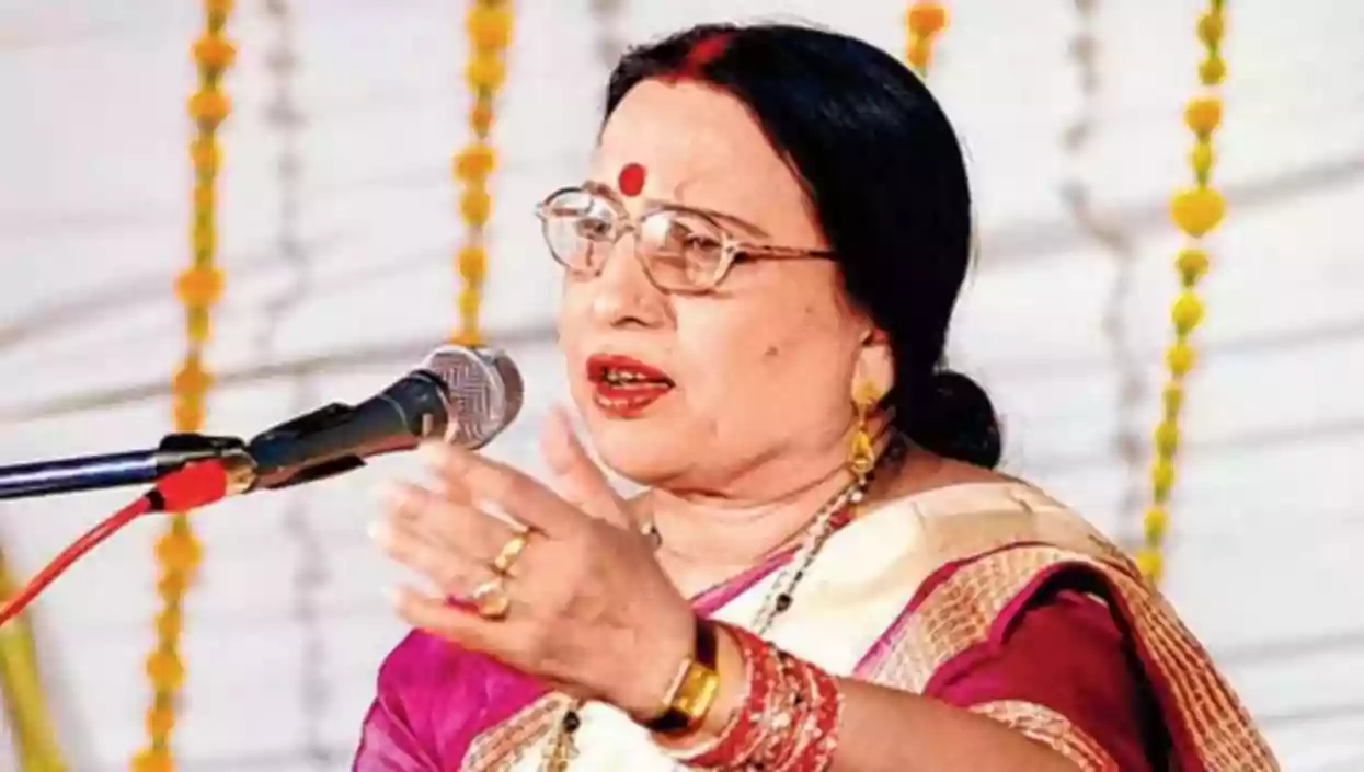 Sharda Sinha to be cremated tomorrow with state honors at Patna