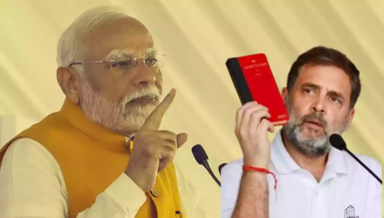 Modiji never read constitution, says Rahul Gandhi on 'Laal Kitaab' jibe