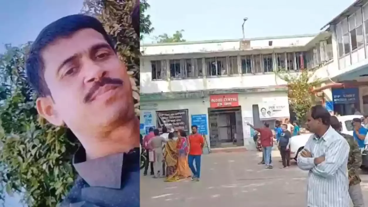 चंदननगर अस्पताल में कैंची से हमला, मरीज ने छत से कूदकर जान दी