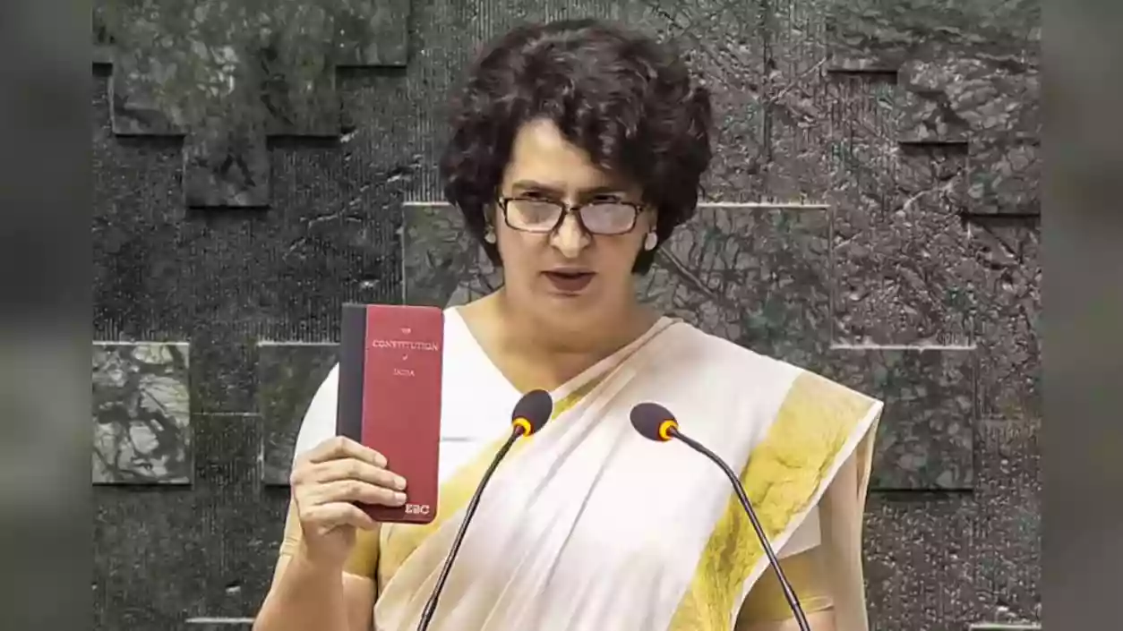 Priyanka Gandhi Vadra sworn in as Wayanad MP