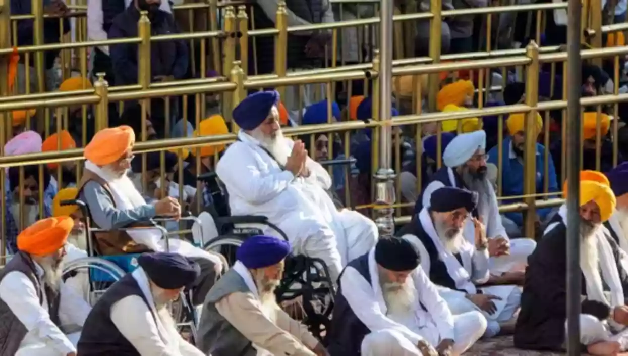 Akal Takht declares Sukhbir Badal guilty of religious misconduct, orders penance