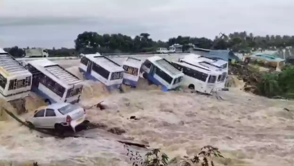 Buses submerged, rescue efforts intensify as Cyclone Fengal floods Tamil Nadu