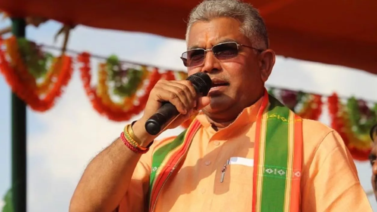 BJP's Dilip Ghosh leads protest march at India-Bangladesh border amid rising tensions