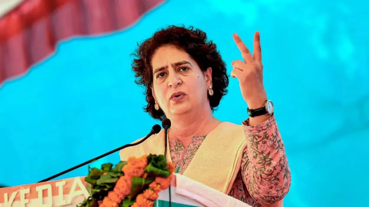 Priyanka Gandhi slams BJP, defends Constitution and reservation in maiden Lok Sabha speech