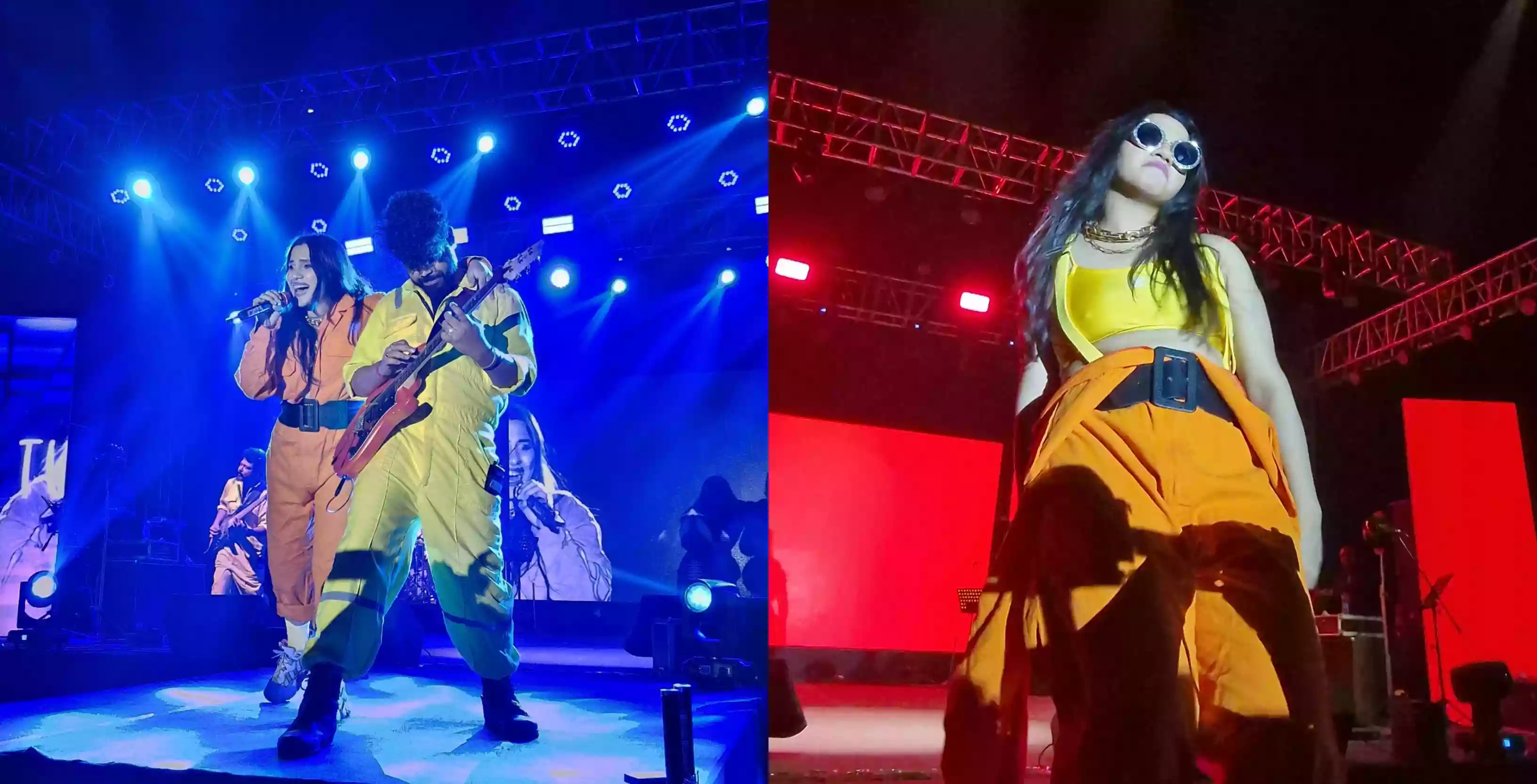 Nikhita Gandhi sets Ripples 2024 ablaze at THK Jain college with electrifying performance