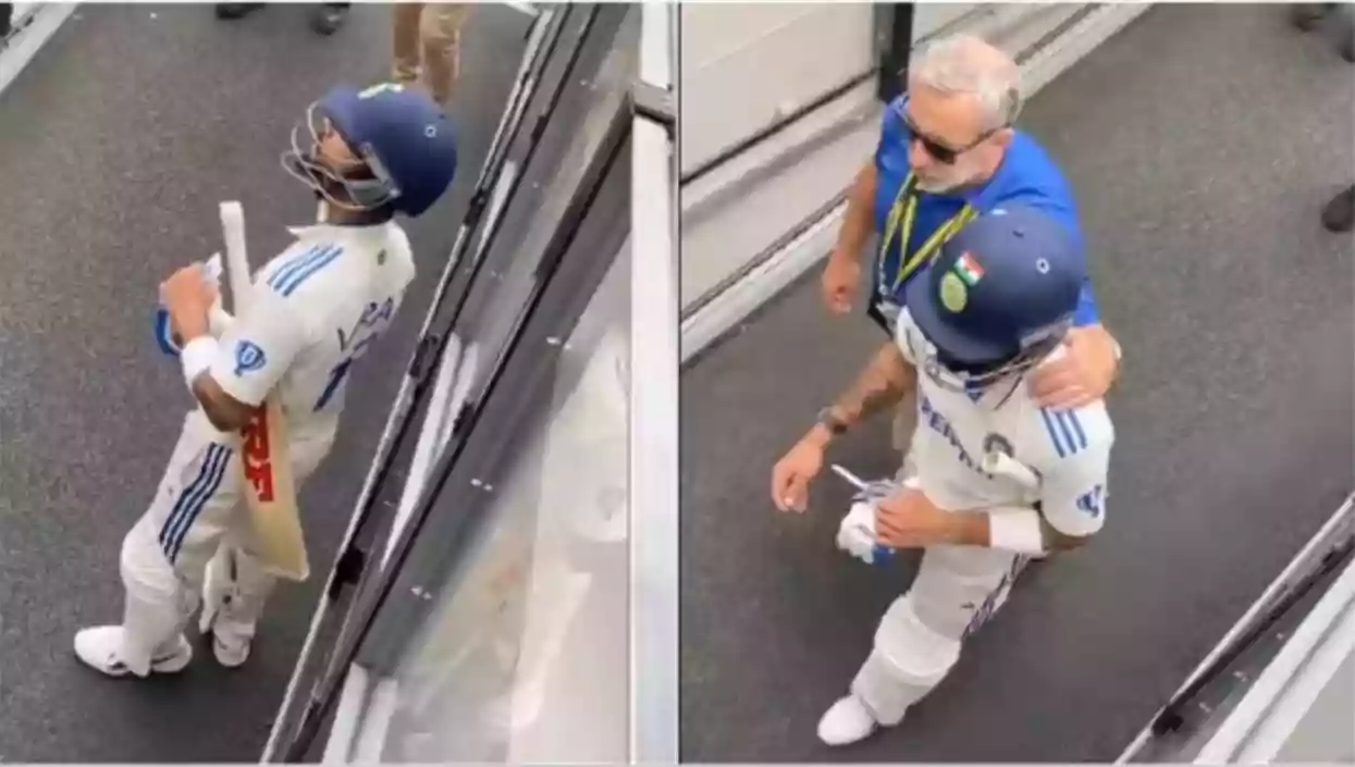 Virat Kohli clashes with Aussie spectator after dismissal, Official intervenes