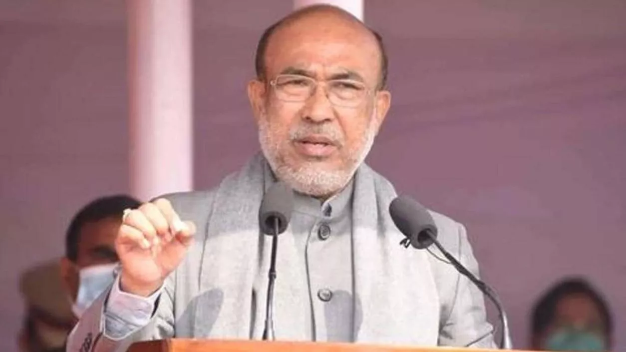 Manipur CM blames Congress's 