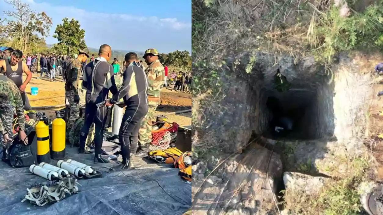 48-hour rescue ops underway for miners trapped 100 ft underground in flooded illegal coal mine in Assam