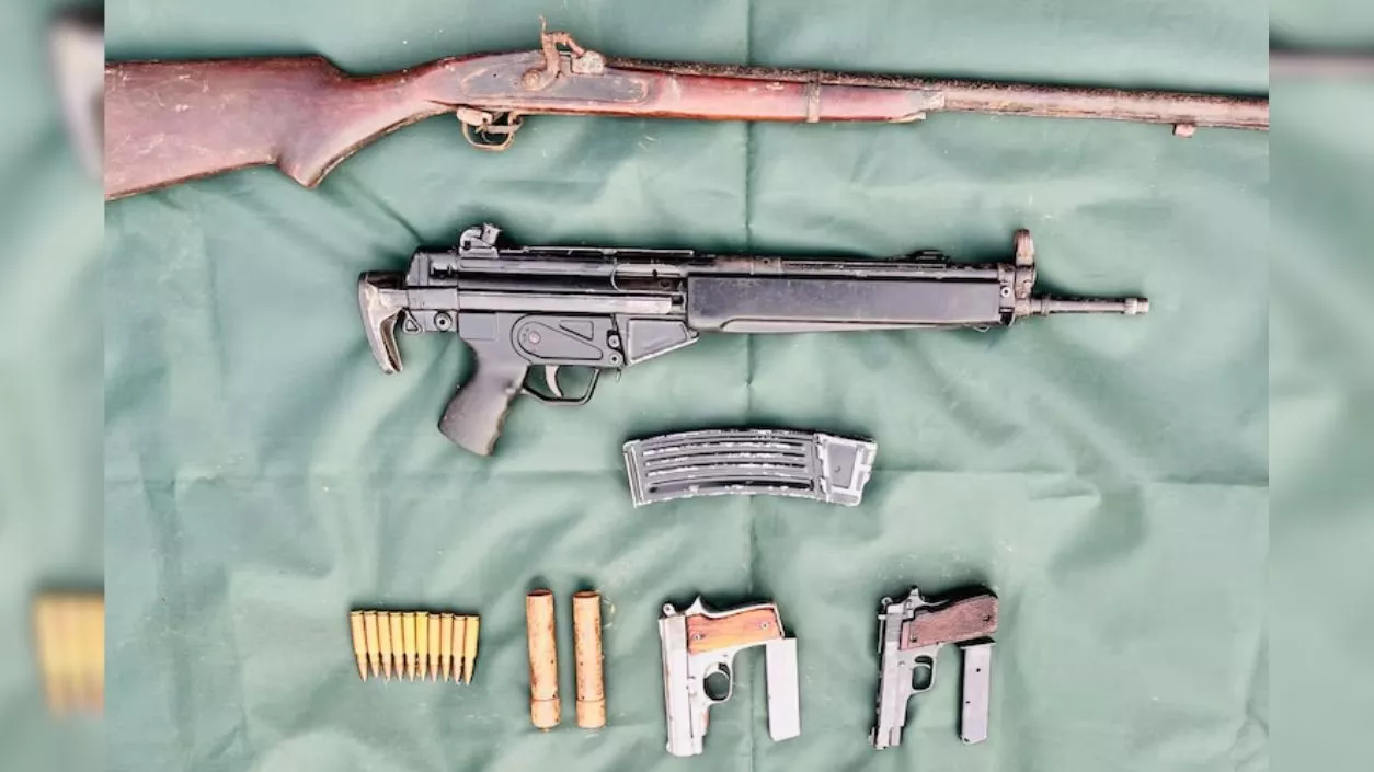 Major arms seizure in Manipur, 19 weapons and explosives seized in joint security operation