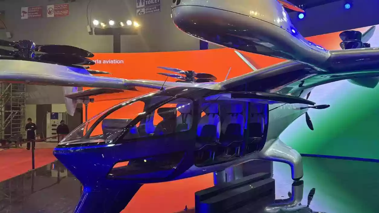 India unveils first eVTOL flying taxi prototype 'Shunya' at Bharat Mobility Expo 2025