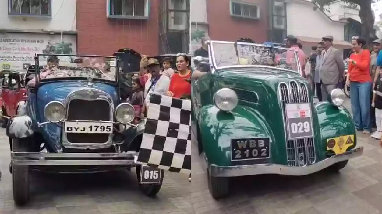 AAEI vintage car rally in Kolkata features 100 classic cars, plans to showcase Indian vehicles