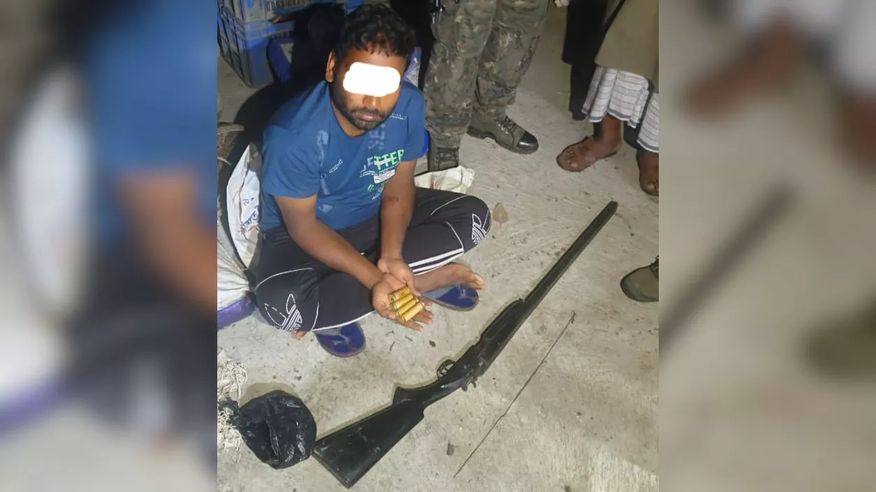 Basirhat man arrested with double-barrel gun in Bengal arms smuggling case