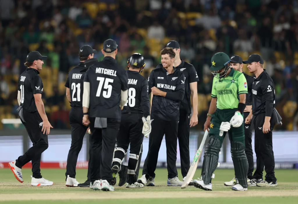 New Zealand beats host Pakistan by 60 runs in Champions Trophy opener