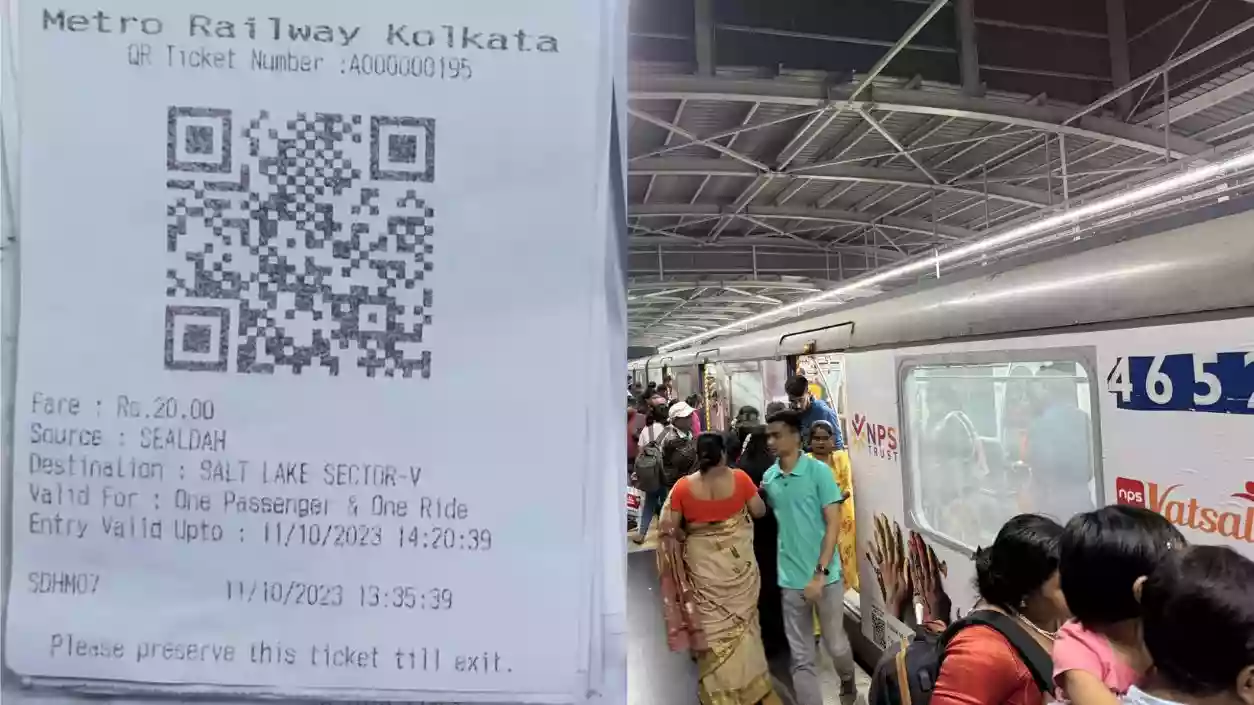 QR tickets fail, automatic gates malfunction in Kolkata Metro leading to passengers woes