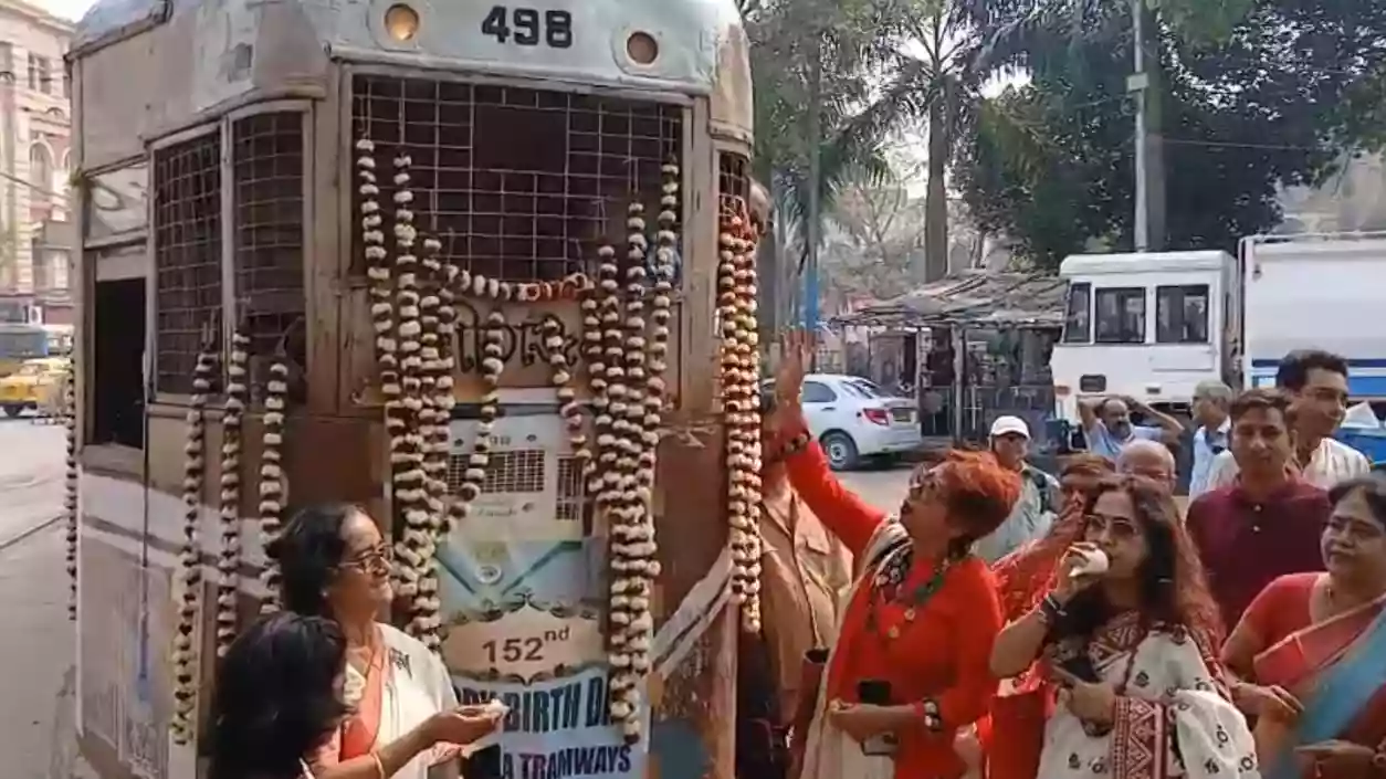 Kolkata’s historic tram turns 152, special ride & cultural fest mark celebrations