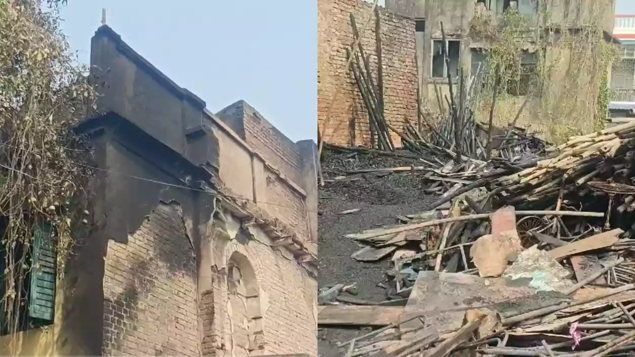 Massive fire guts decorator’s warehouse on Sarat Bose road, 12 fire engines deployed