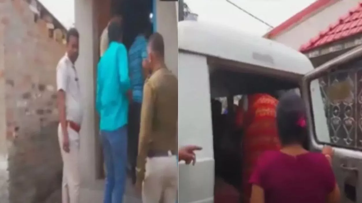 Eloped, married but husband died on wedding night; Wife stayed with his body