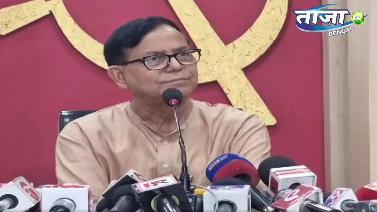 CPI(M)'s Md Salim alleges TMC-BJP poll fraud, claims dead voters still casting ballots | Watch