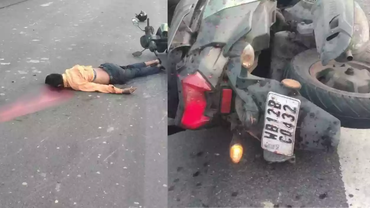 Speeding car hits scooter on Second Hooghly bridge, one dead, one critical