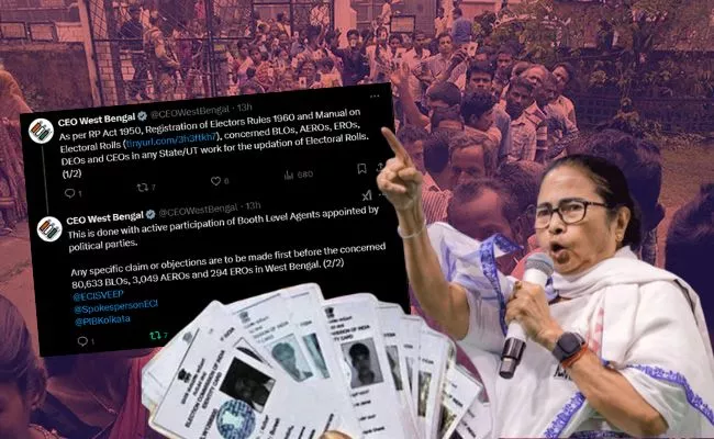 Bengal CEO refutes Trinamool's allegations of voter list manipulation