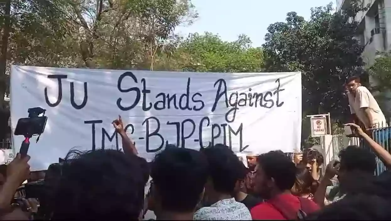Clash at Jadavpur University: Education Minister’s car attacked, several injured in protest