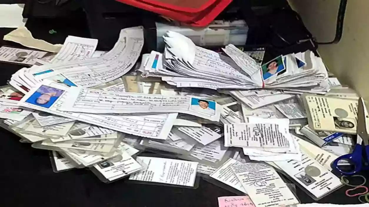 TMC Panchayat Chief accused of holding two voter cards in Nadia, EC acts