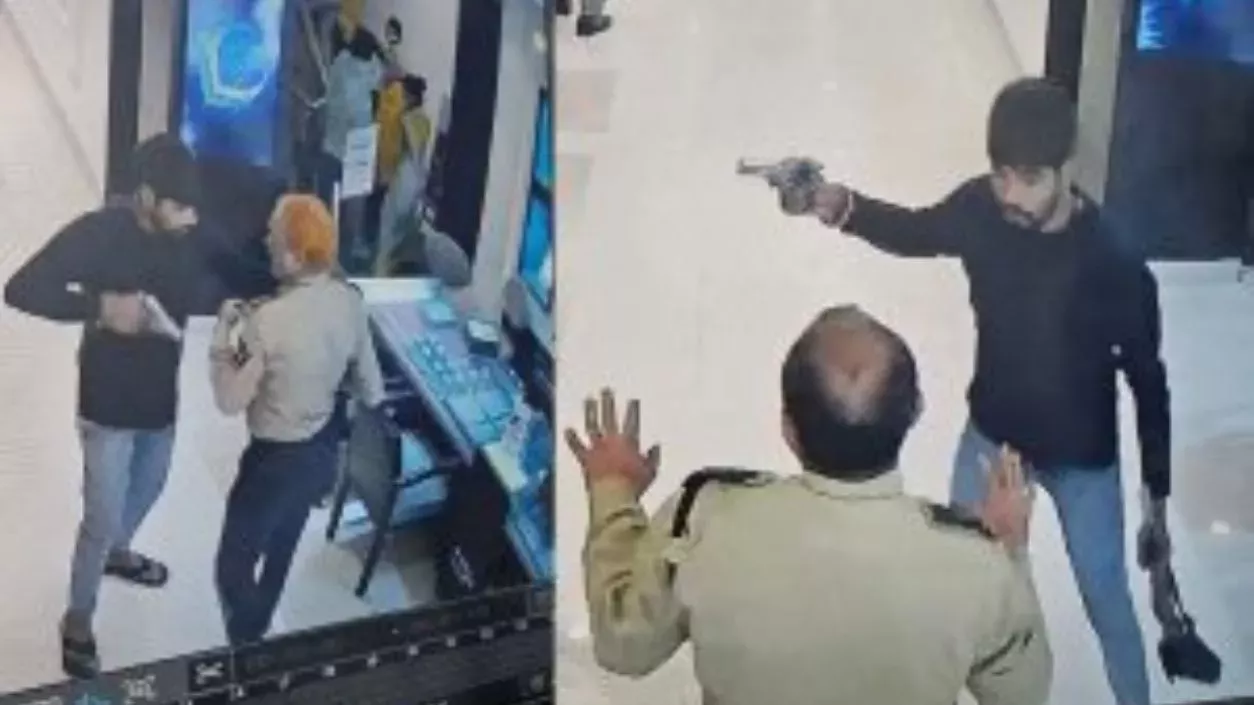 हथियारबंद लुटेरों ने आरा शोरूम से 25 करोड़ के जेवरात लूटे, पुलिस मुठभेड़ में 2 घायल