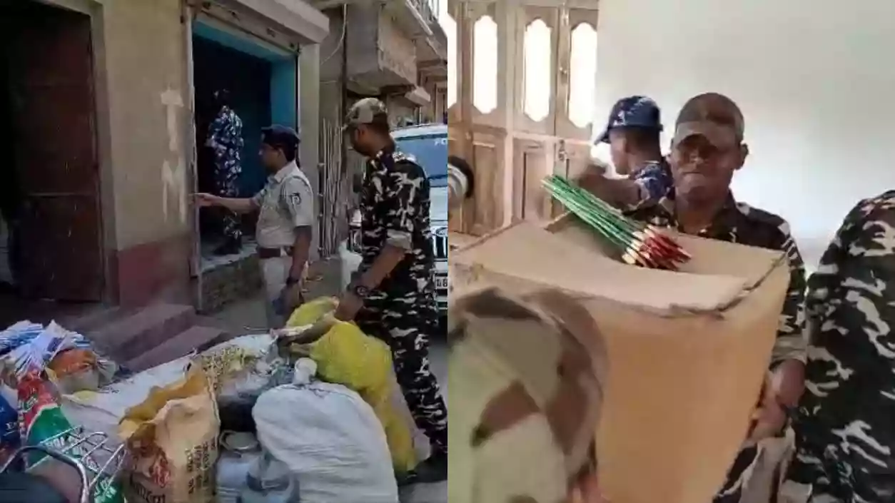 550 kg illegal firecrackers seized in Hooghly raid, 2 arrested ahead of Holi
