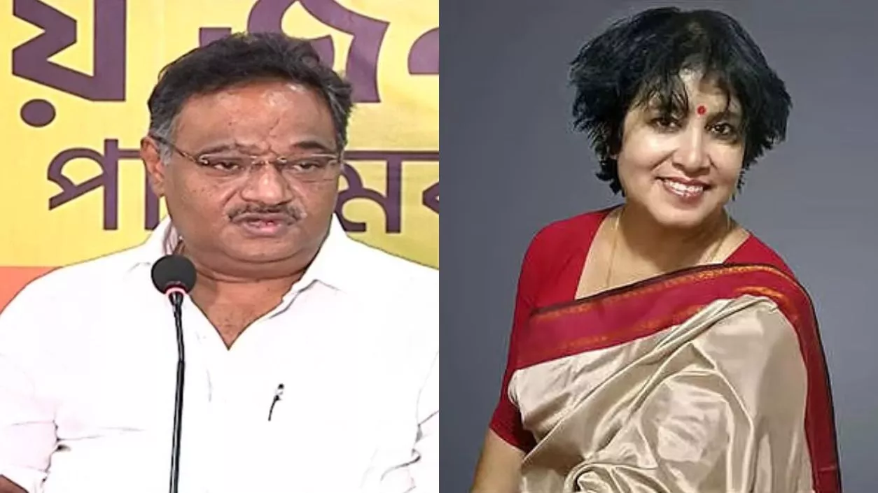 BJP MP Samik Bhattacharya demands Taslima Nasrin’s return to Kolkata in Rajya Sabha