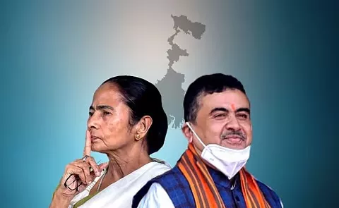 ममता के खिलाफ चुनावी मैदान में नहीं उतरेंगे शुभेंदु