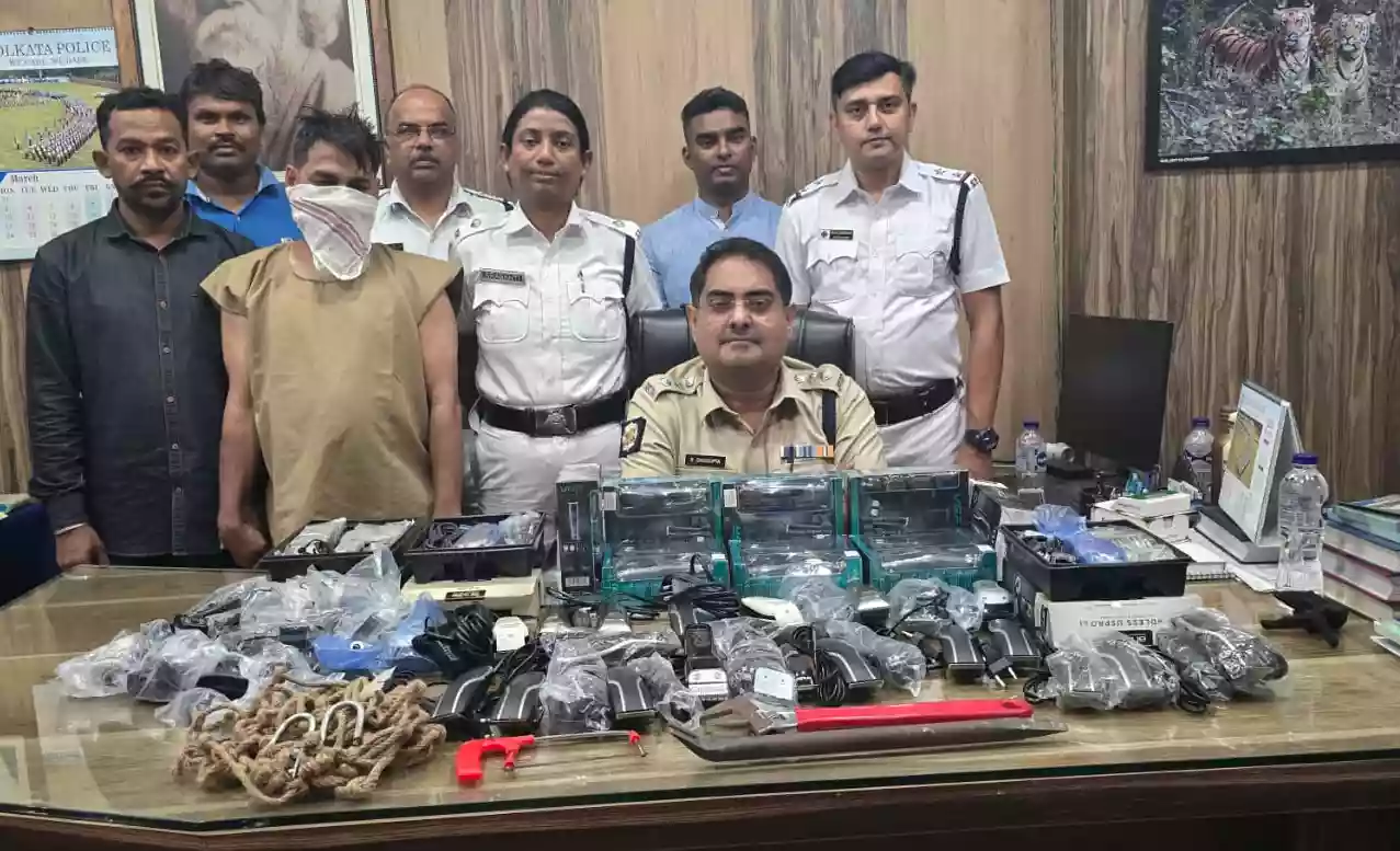 Salon products worth 6 lakhs stolen from Mehta building, recovered in 12 hours; 1 arrested