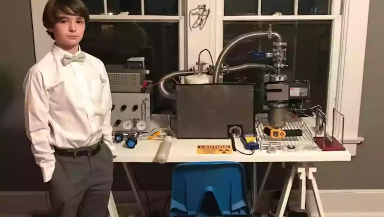 12-year-old builds nuclear fusion reactor at home, sets World Record, and gets FBI visit